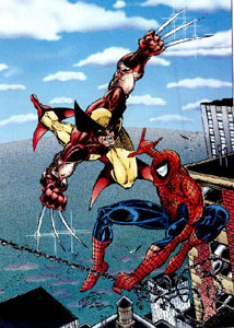 Erik Larsen se sale en esta splash page, o es un pin-up?